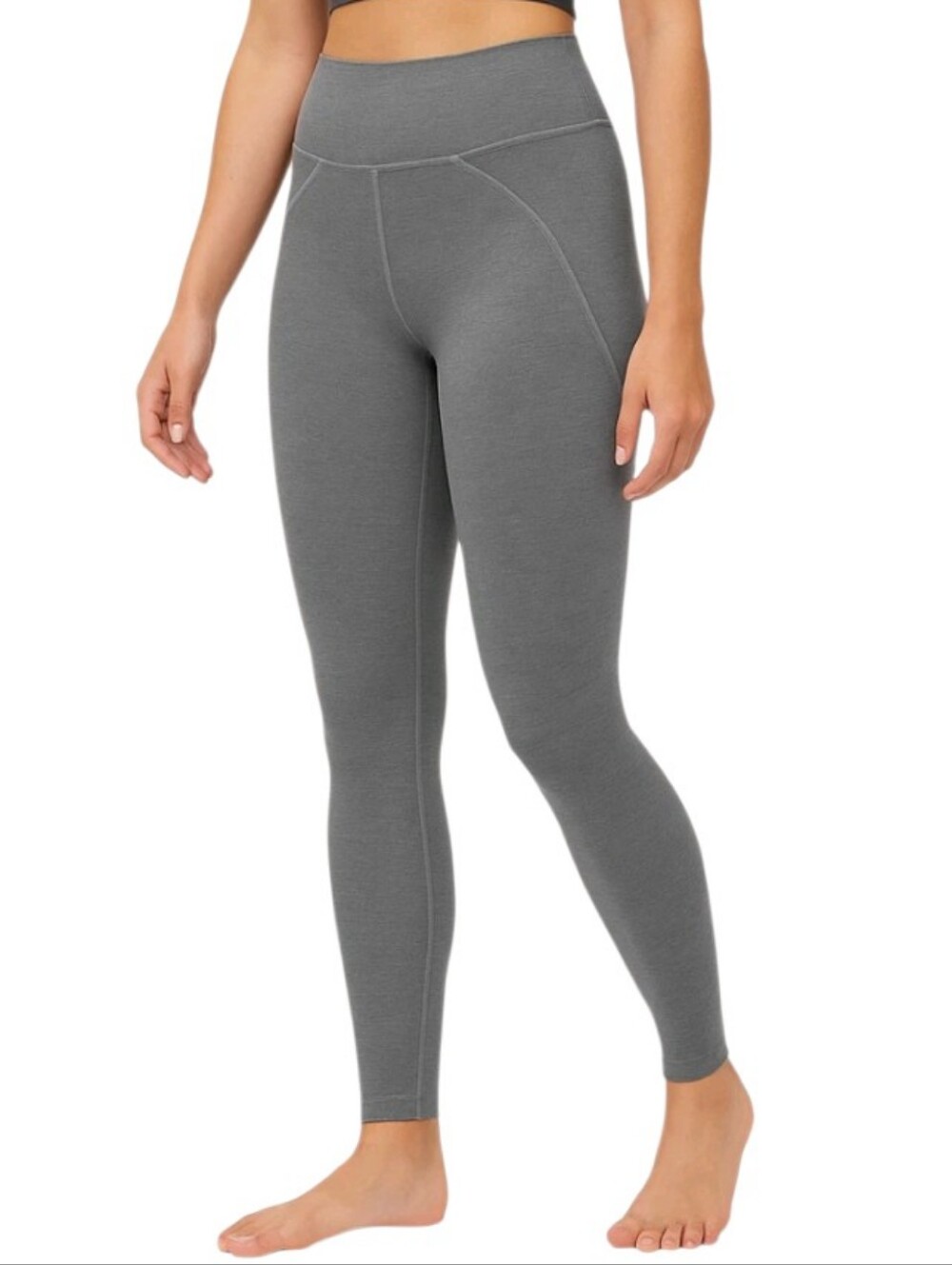 Allbirds Full Length 14.5 High Rise Leggings In Gust Grey Activewear Large